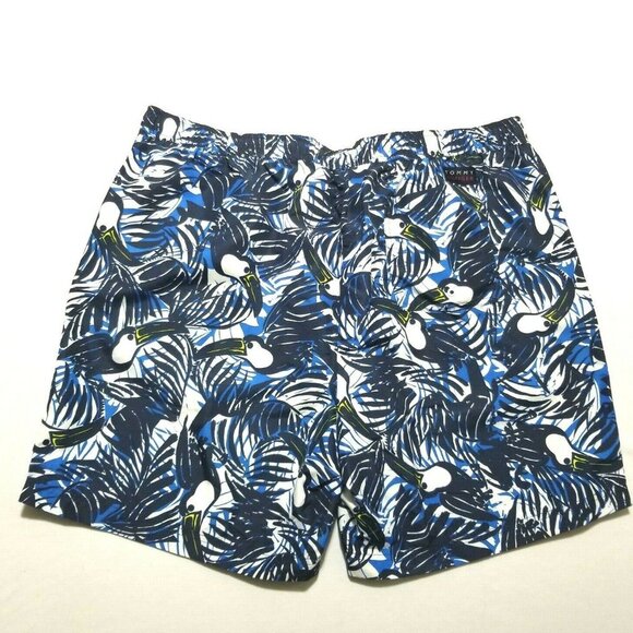 Tommy Hilfiger Traveler Swim Beach Bathing Suit Trunks Shorts Mesh Lined - Picture 4 of 11